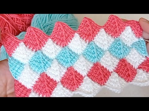 Tunisian Crochet Baby Blanket