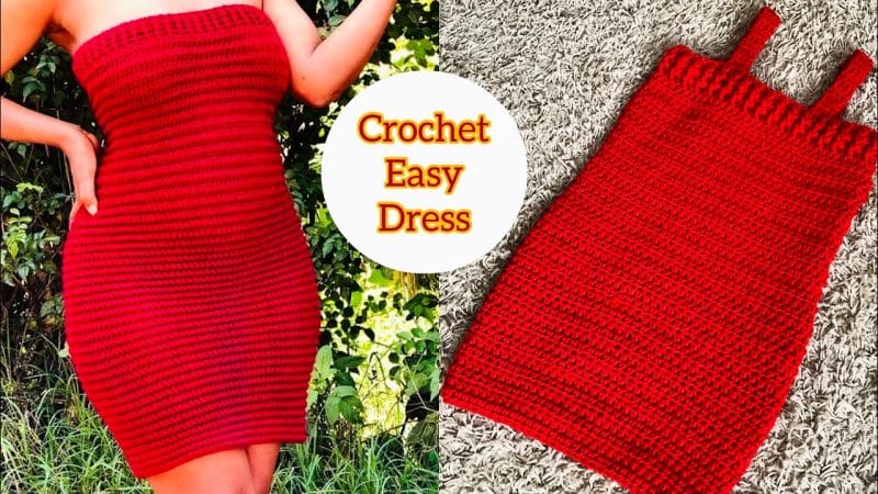 Crochet Easy Dress