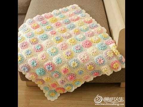 Crochet Baby Blanket Color