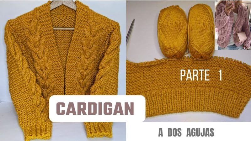 Crochet Cardigan Candelabro Tutorial
