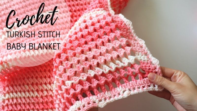 Crochet 3D Reversible Turkish Stitch 