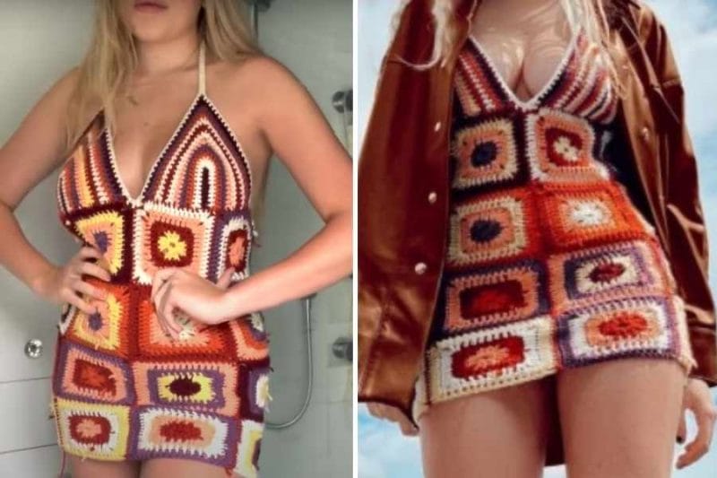 Zara's Tik Tok Viral Crochet dress Tutorial