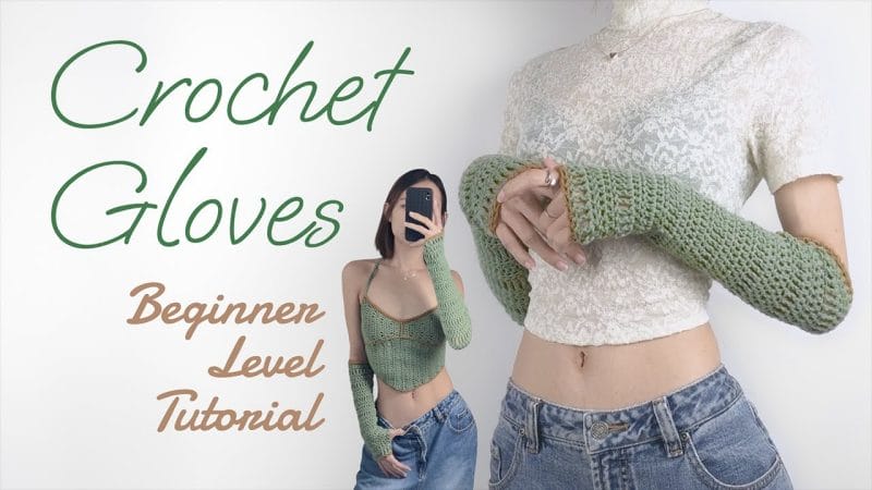 Crochet Fingerless Gloves