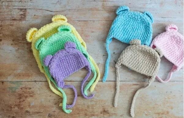 1 hour Crochet Baby Hat